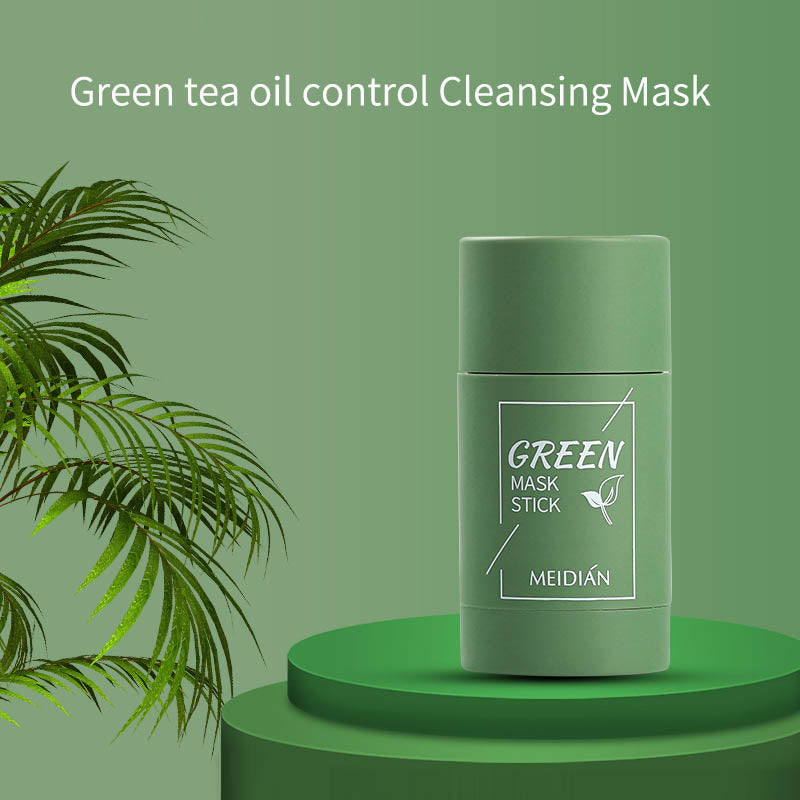 Green Tea Cleansing Mask Purifying Clay Stick Mask , Oil Control Cleansing Mask 40 Gm