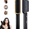 Electric Hair Straightening & Curling Comb/brush – Dual-purpose Professional Hair Styler, Non-damaging Splint, | 2 In 1 Hair Straightener