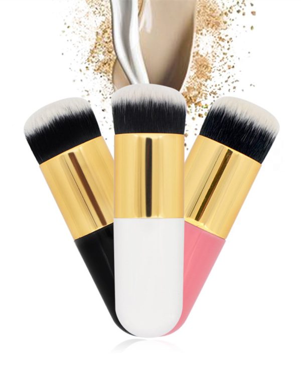 Professional Chubby Pier Foundation Cosmetic Makeup Brush – 1 Pcs