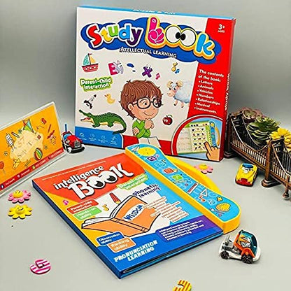 (nw000376) Intelligence Book English Letters Words Learning Language E-book Toddlers Preschool Educational Toys