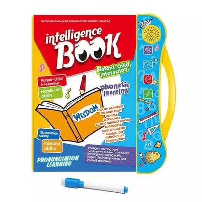 (nw000376) Intelligence Book English Letters Words Learning Language E-book Toddlers Preschool Educational Toys