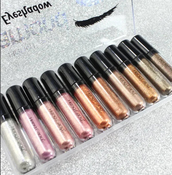 Pack Of 10 Heng Fang Diamond Glitter Eye Shadow