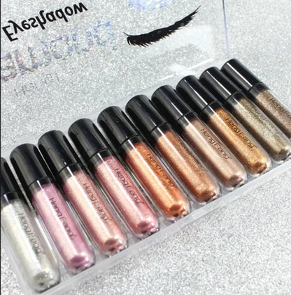 Pack Of 10 Heng Fang Diamond Glitter Eye Shadow