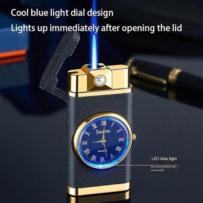 Refillable Fancy Watch Lighter | Best Quality Watch Lighter | Metal Lighter ( Random Color ) ( Without Box )