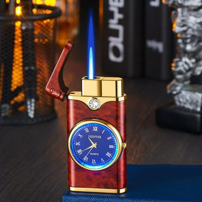 Refillable Fancy Watch Lighter | Best Quality Watch Lighter | Metal Lighter ( Random Color ) ( Without Box )