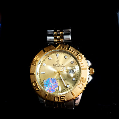 Roley Yacht-Master 40 Gold & Steel Men's Watch 16623 AAA Copy (With Normal Box)
