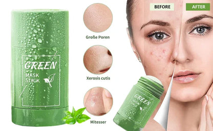 Green Tea Cleansing Mask Purifying Clay Stick Mask , Oil Control Cleansing Mask 40 Gm